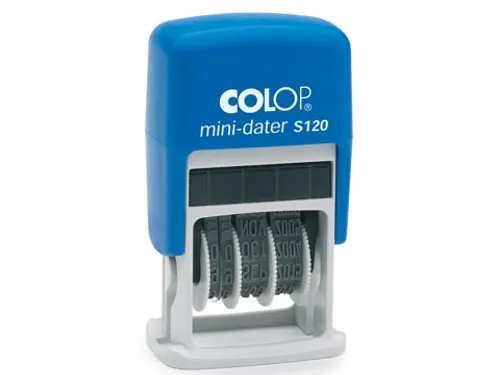 Datumstempel Colop Mini-Dater S 120 f 4mm Frans