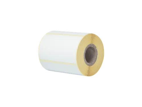 Brother BDE-1J044076-066 voorgestanste labelrol met witte labels van 7