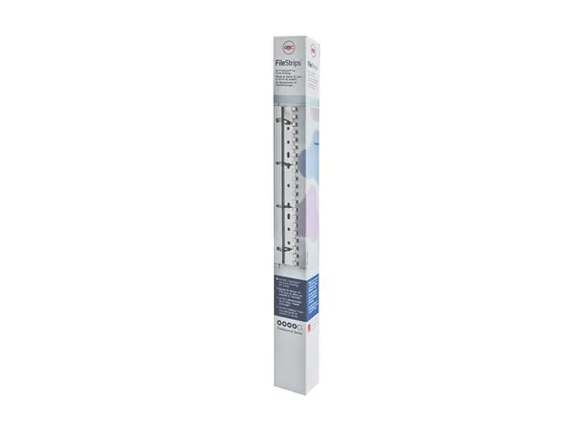 Bindrug Filestrip Gbc 21-Gaats A4 Transparant 100 stuks