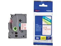 Labeltape Brother P-touch TZe-232 standaard 12mm rood op wit