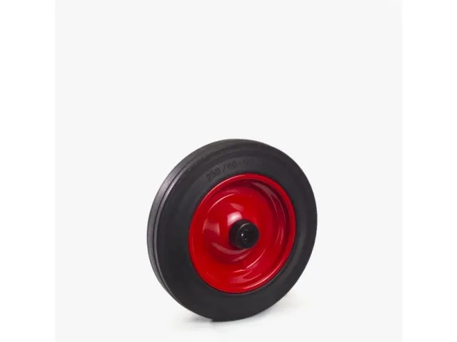 Roue à bandage caoutchouc massif noir 250 x 60 mm