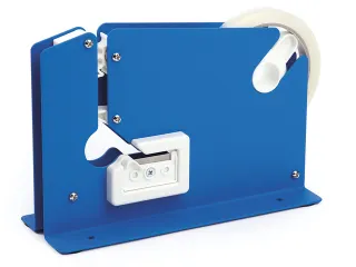 Zakkensluiter Raadhuis blauw met extra snijmes - 1