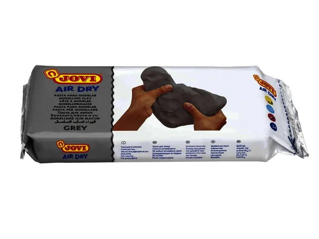 Klei Jovi air dry 1kg grijs