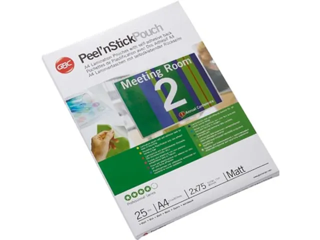 Peel'n Stick lamineerhoes A4 150 micron mat 25 stuks