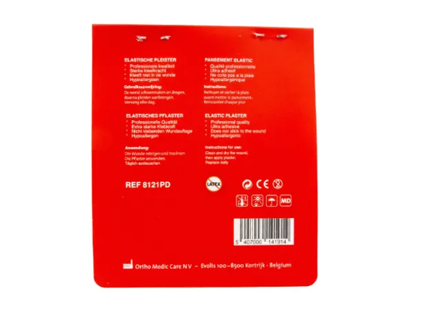 Tear & Wear Elastic Easy-Pull Pleisters 25x72mm 5 x 36 stuks
