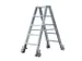 Verrijdbare Boktrap Aluminium L 1 29M 2X5Treden