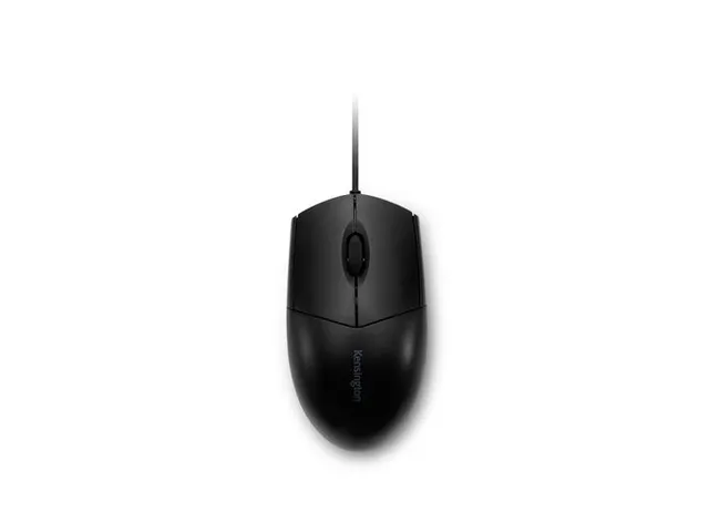K70315Ww Kensington Pro Fit wasbare muis, zwart bedraad