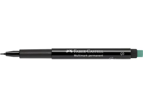 Marker Faber-Castell Multimark permanent S zwart