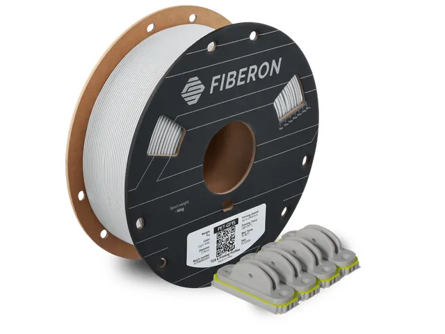 3d Filament PET-GF15 1.75mm LIGHT Grijs 0.5kg