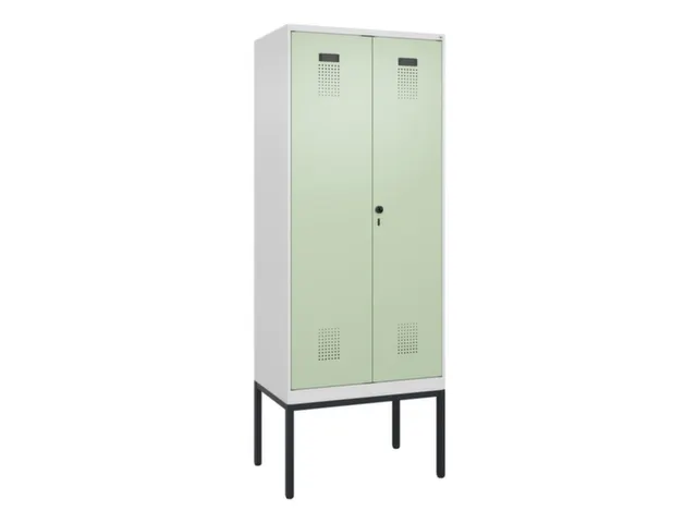 locker voor scheiding van kleding,HxBxD 2120x800x500mm,2vak