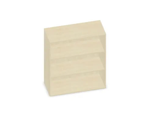 kantoorstelling,HxBxD 1150x1000x430mm,decor romp esdoorn