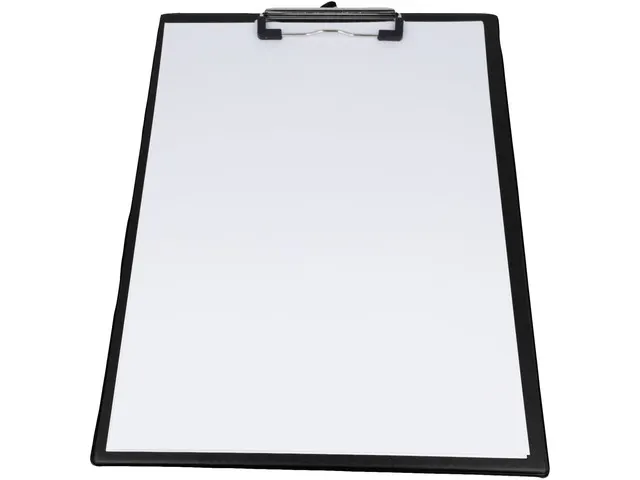 Klembord Westcott A4 zwart