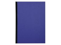 Pak van 100 schutbladen - Lederprint - voor A4 bindrug-Donkerblauw