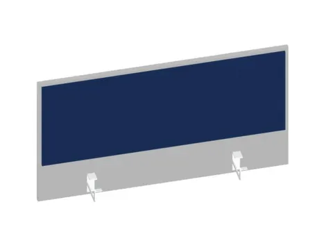 baliepaneel v. bureau aanbouw achter MP-lichtgrijs BN6016-blauw 1000mm