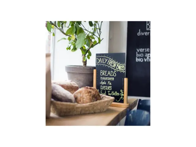 Krijtbord Securit Elegant 21x28x7cm teak hout