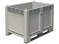 Stapelcontainer Pp Hxbxd 850x1200x800mm 550 Liter 2Sledepoten Grijs
