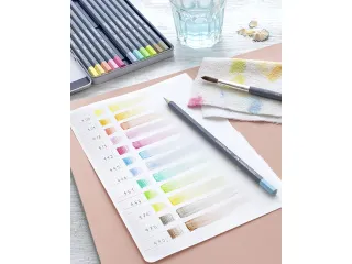 Aquarelkleurpotlood Goldfaber 147 lichtblauw - 13