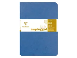 Schrift Clairefontaine A5 lijn 96 pagina's 90gr blauw seal à 2 stuks