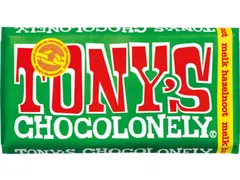 Chocolade Tony's Chocolonely reep 180gr melk hazelnoot
