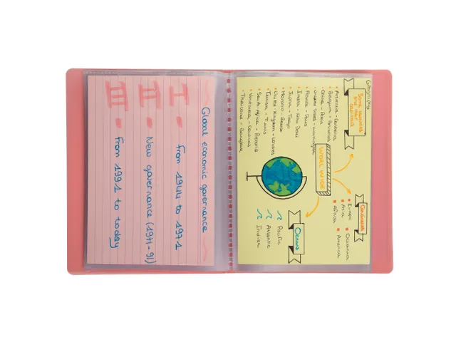 Protège-documents 11x15cm Polypropylène Kreacover Pastel 20 pochette