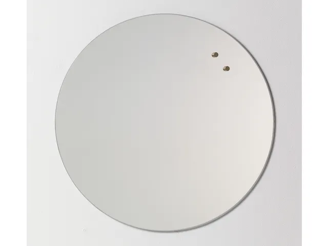 Glasmagneetbord Naga rond 45cm spiegel