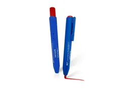 Whiteboardstift intrekbaar detecteerbaar blauw rode inkt 10 stuks