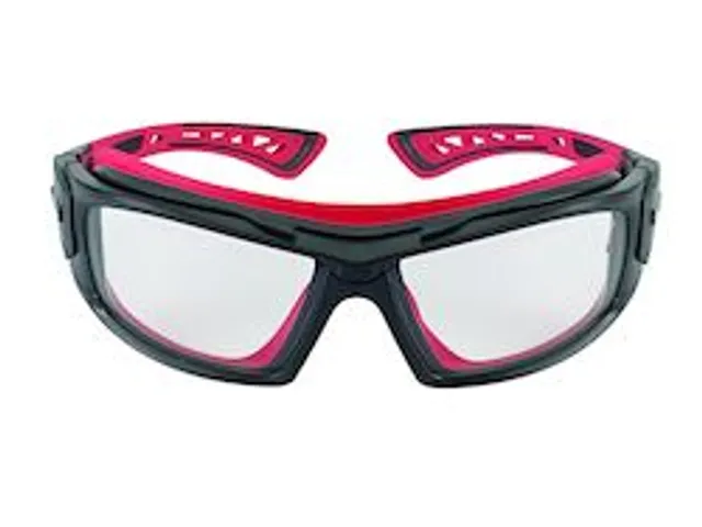 Veiligheidsbril ULTIM8 ULTIPSI Rood Zwart Polycarbonaat Blank