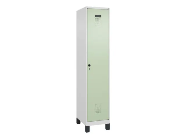 locker voor scheiding van kleding,HxBxD 1950x400x500mm,1vak
