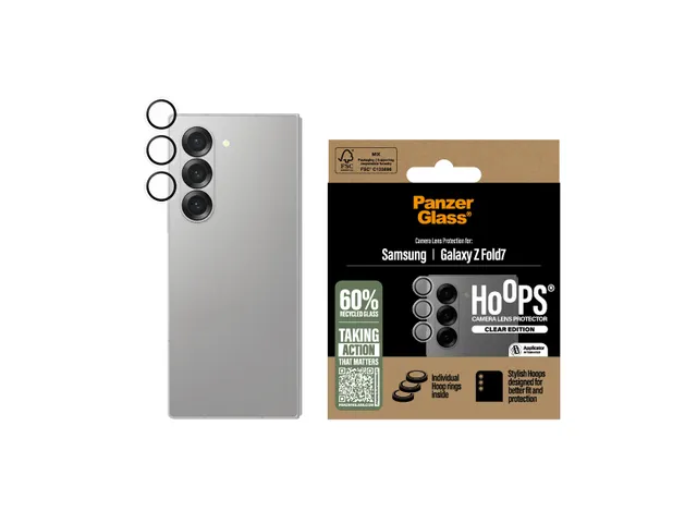 PanzerGlass Hoops Camera Lens Protector Transparent Samsung Galax