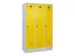 locker voor scheiding van kleding,HxBxD 1950x1200x500mm,3vak