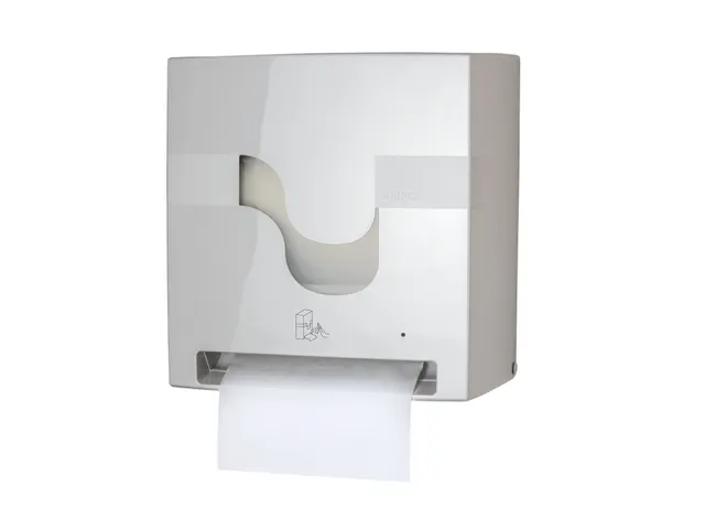 Handdoekautomaat Celtex Megamini E-Control wit automatisch