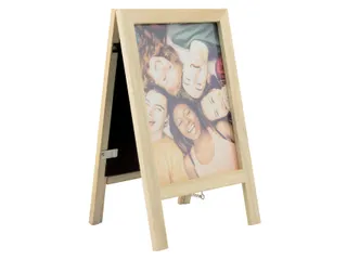 Krijtbord securit mini tafelstoepbord 24x15cm - 2