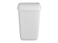 Afvalbak 441404 kunststof mat wit 43 Liter