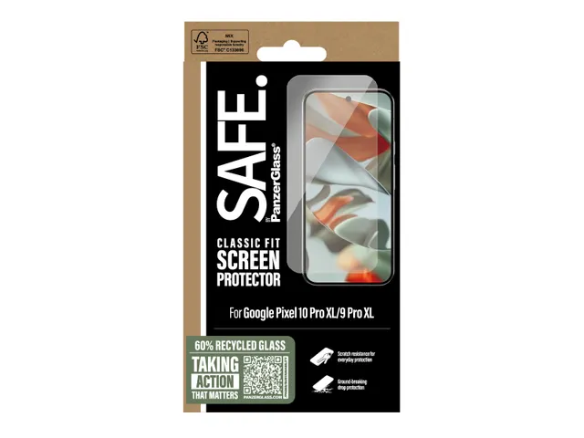 PanzerGlass SAFE. by Screen Protector Google Pixel 10 Pro XL | 9 Pr
