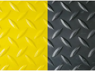 werkplek-vloerbedekking,mat,LxB 900x600mm,PVC,ruitprofiel - 4