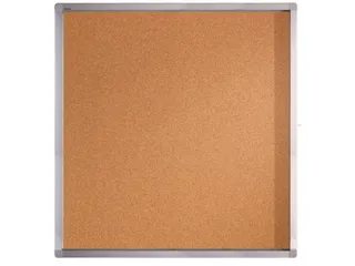 Vitrine Binnen En Buiten 12xa4 Kurkbord 1011x980x45mm - 1