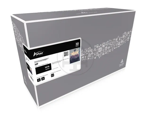 AS20337 ASTAR HP W1470A LJ Cartridge zwart rebuilt 10.500pagina's