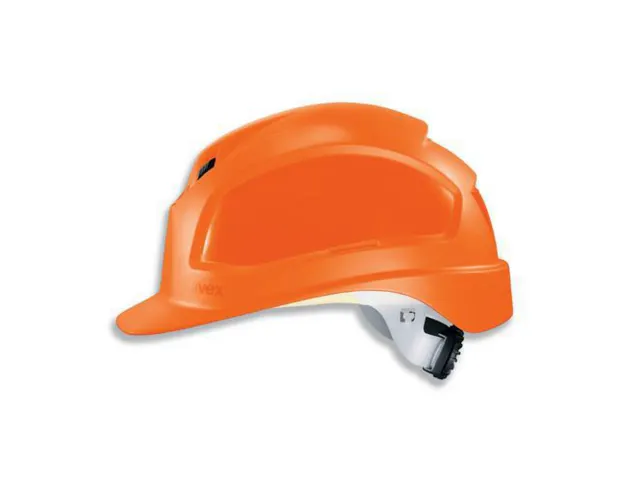 Uvex Pheos B-WR veiligheidshelm, oranje geventileerd