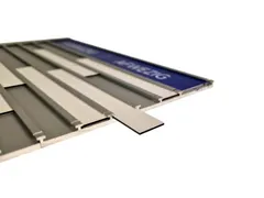 Menoor Naamplaatjes Resopal Blanco t.b.v. In-uit Bord BMA