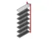 rayonnage pour classeurs rayonnage suivant HxlxP 2350x1010x335mm