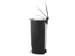 Hana pedaalemmer halfrond 55 Liter Zwart