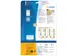 HERMA 4423 Verwijderbare etiketten A4 210x297mm Blauw 20 stuks