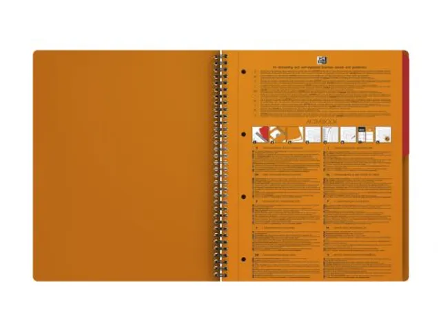 Spiraalblok Oxford International Activebook A4+ lijn