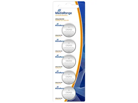 Batterijen MRBAT138 CR2450 Lithium 3V knoopcel 5 stuks