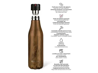Thermosfles Les Artistes Paris 500ml Wood - 2