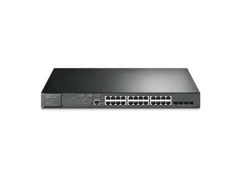 JetStream 28-Port Gigabit L2+ Managed Switch with 24-Port PoE+
