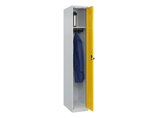 locker,HxBxD 1850x300x500mm,1vak,vak B 300mm,draaigrendel
