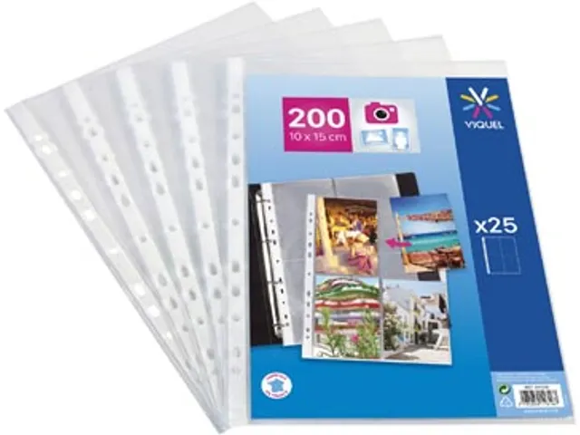 Viquel Geperforeerde Showtas A4 Voor Foto's 11-Gaats