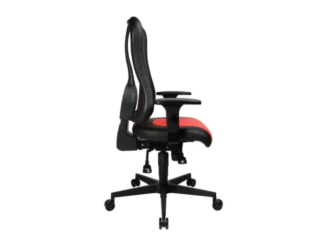 Topstar Bureaustoel Sitness Racer RS 3D-zitting, zwart/rood