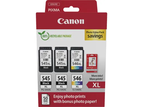 8286B015 CANON 2xPG545XL+CL546XL